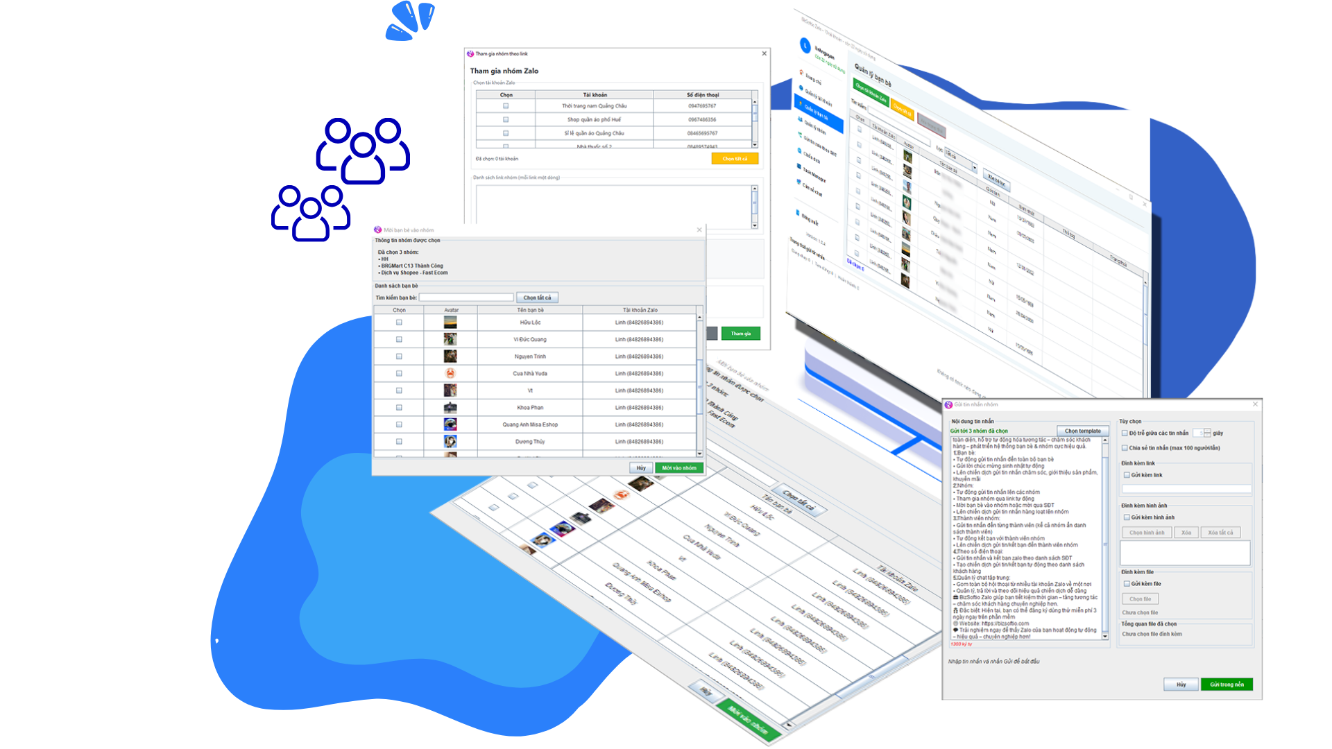 Quản lý bạn bè